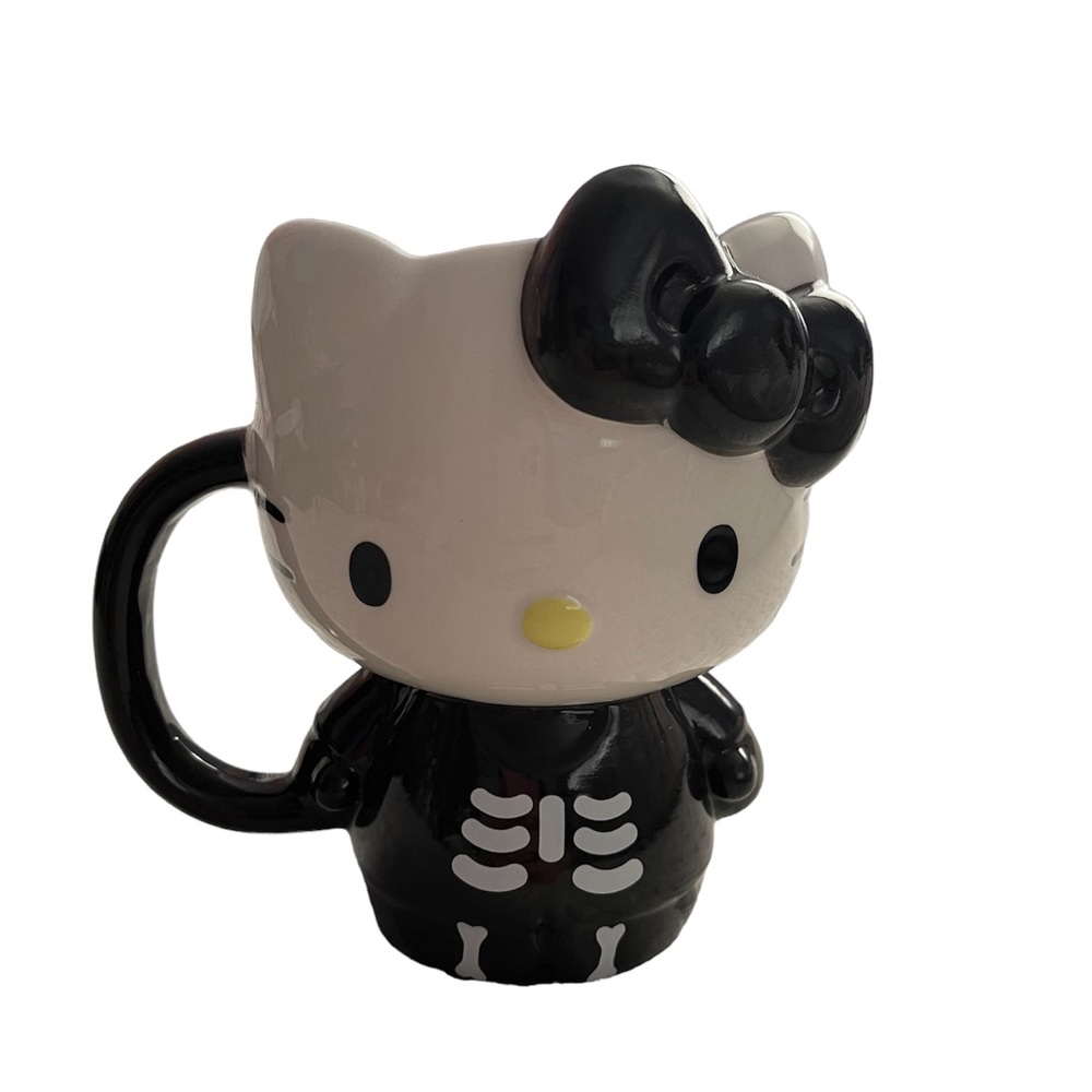 Halloween Hello Kitty Skeleton Mug